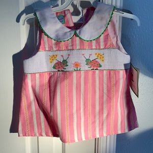 Pink Bug Little Threads Matching Set!!!